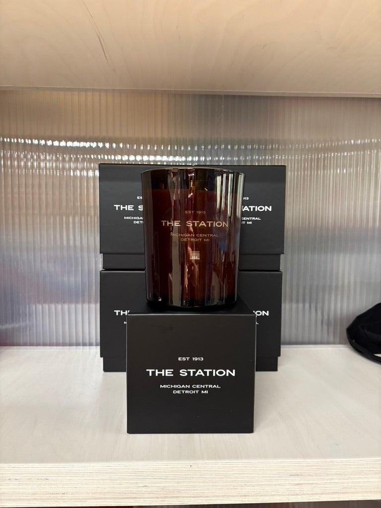 The Station Large Candle