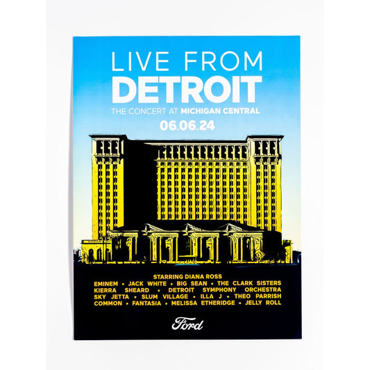 Michigan Central Concert Poster