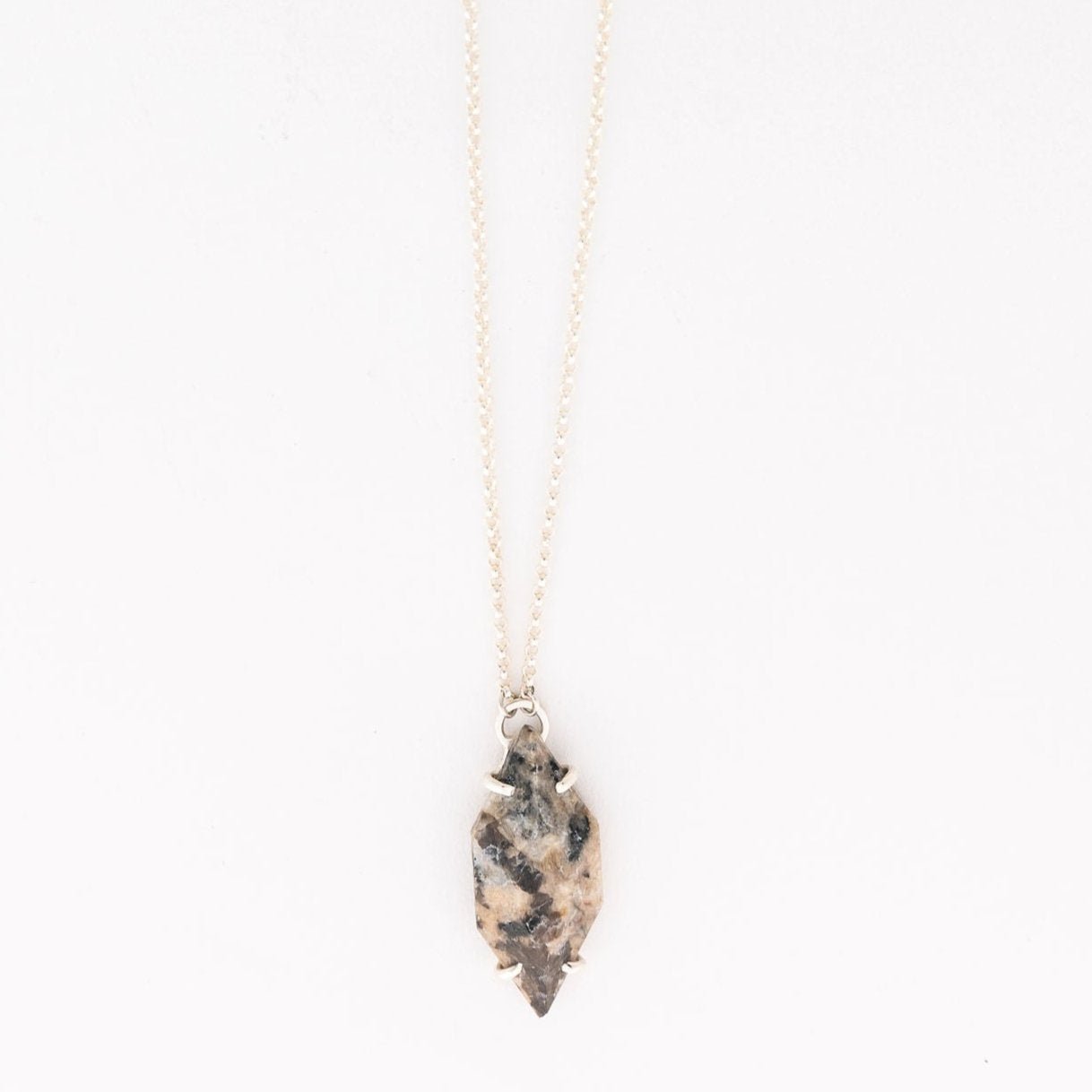 Salvage Marble Necklace Long