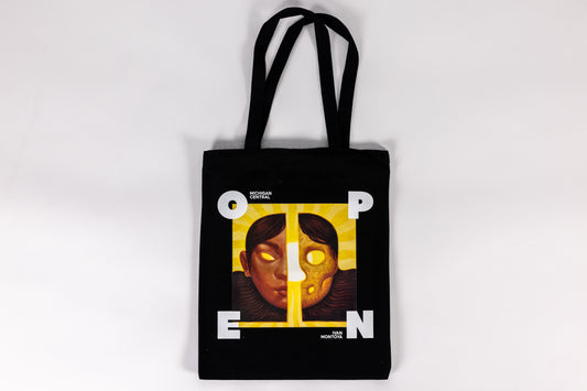 Ivan Montoya Detroit Artist OPEN Tote