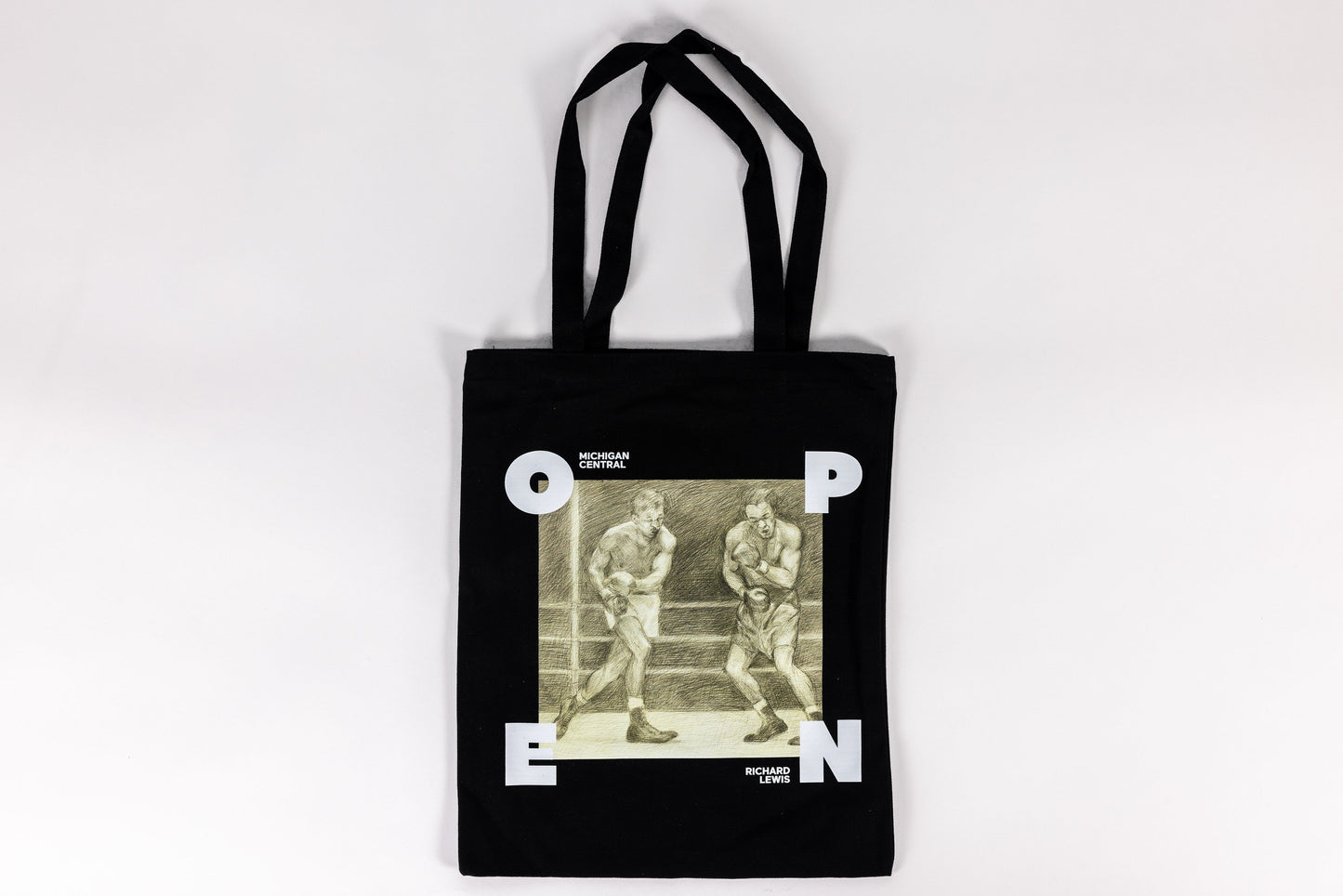 Richard Lewis Detroit Artist OPEN Tote