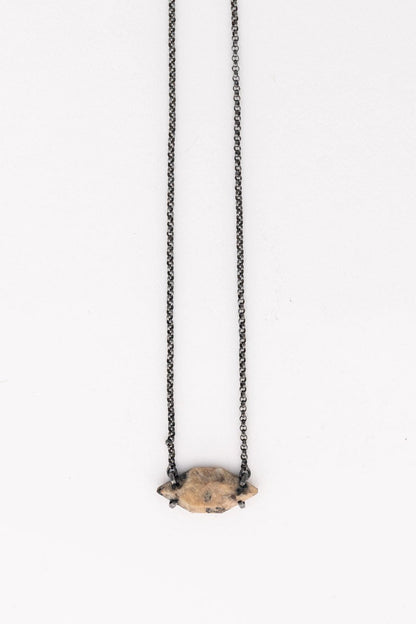 Salvaged Marble Necklace Short