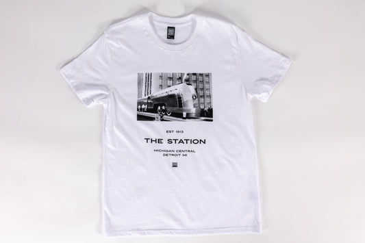 The Station Mercury Tee in White