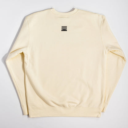 The Station Crewneck in Cream