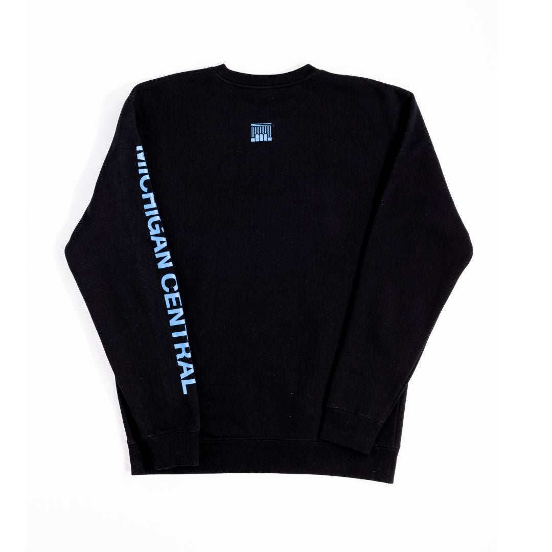 The Station Crewneck in Black