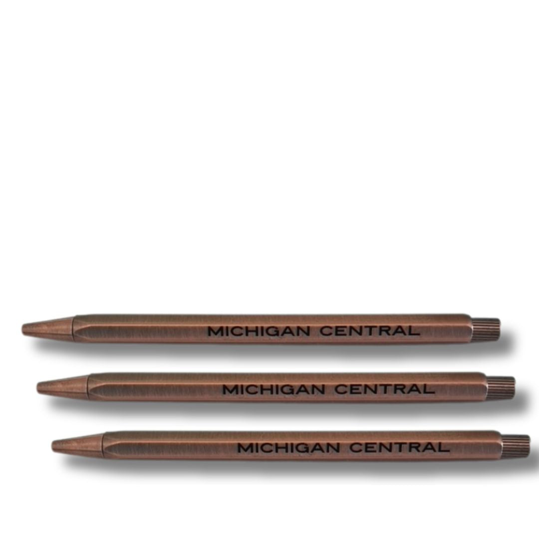 Michigan Central Copper Pen