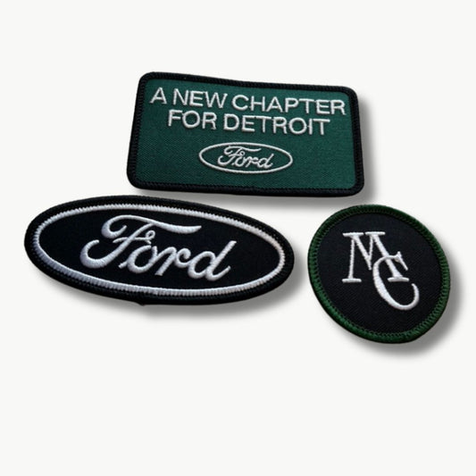 Ford Patches 3 Pack