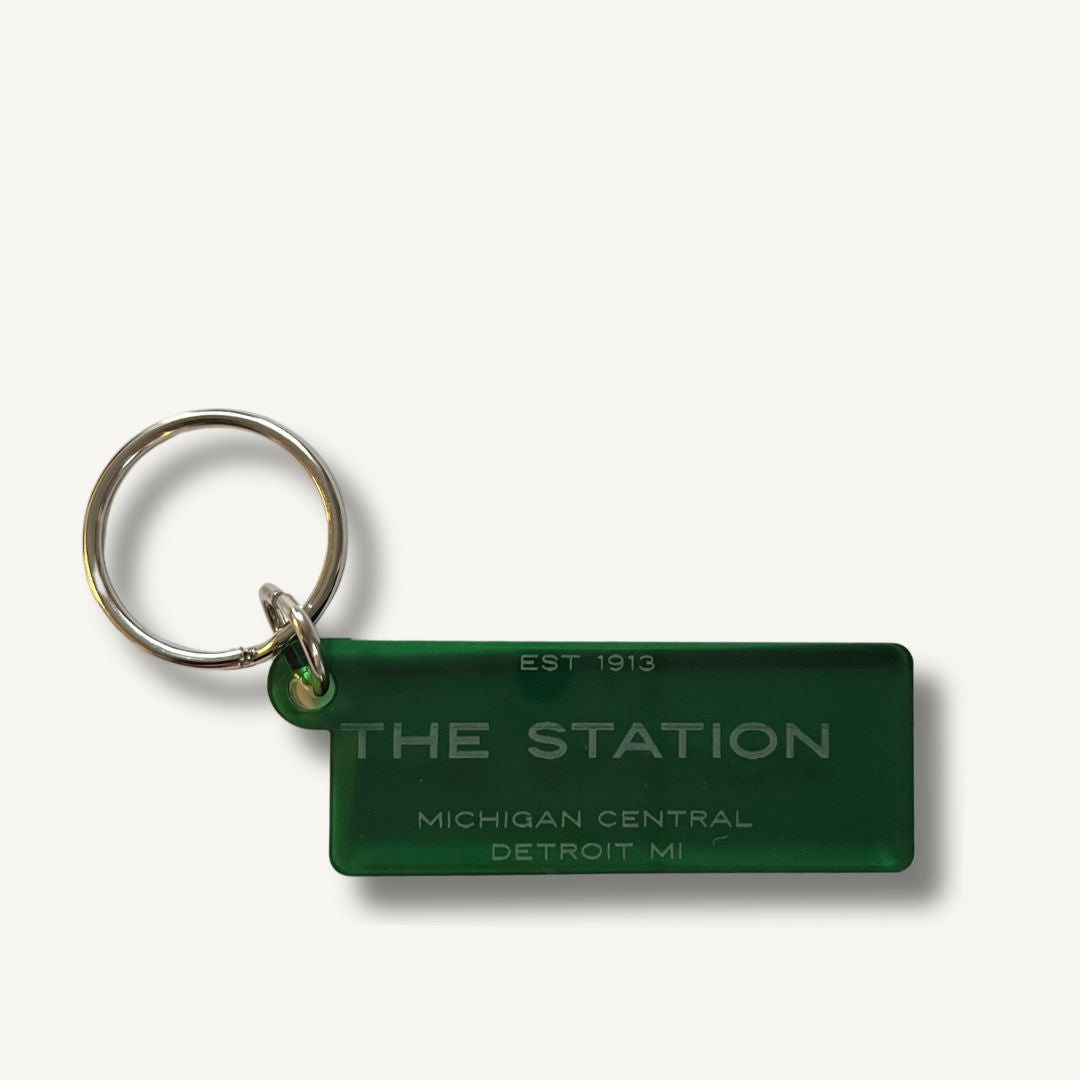 The Station Acrylic Keychain