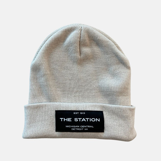 The Station Beanie in Cream