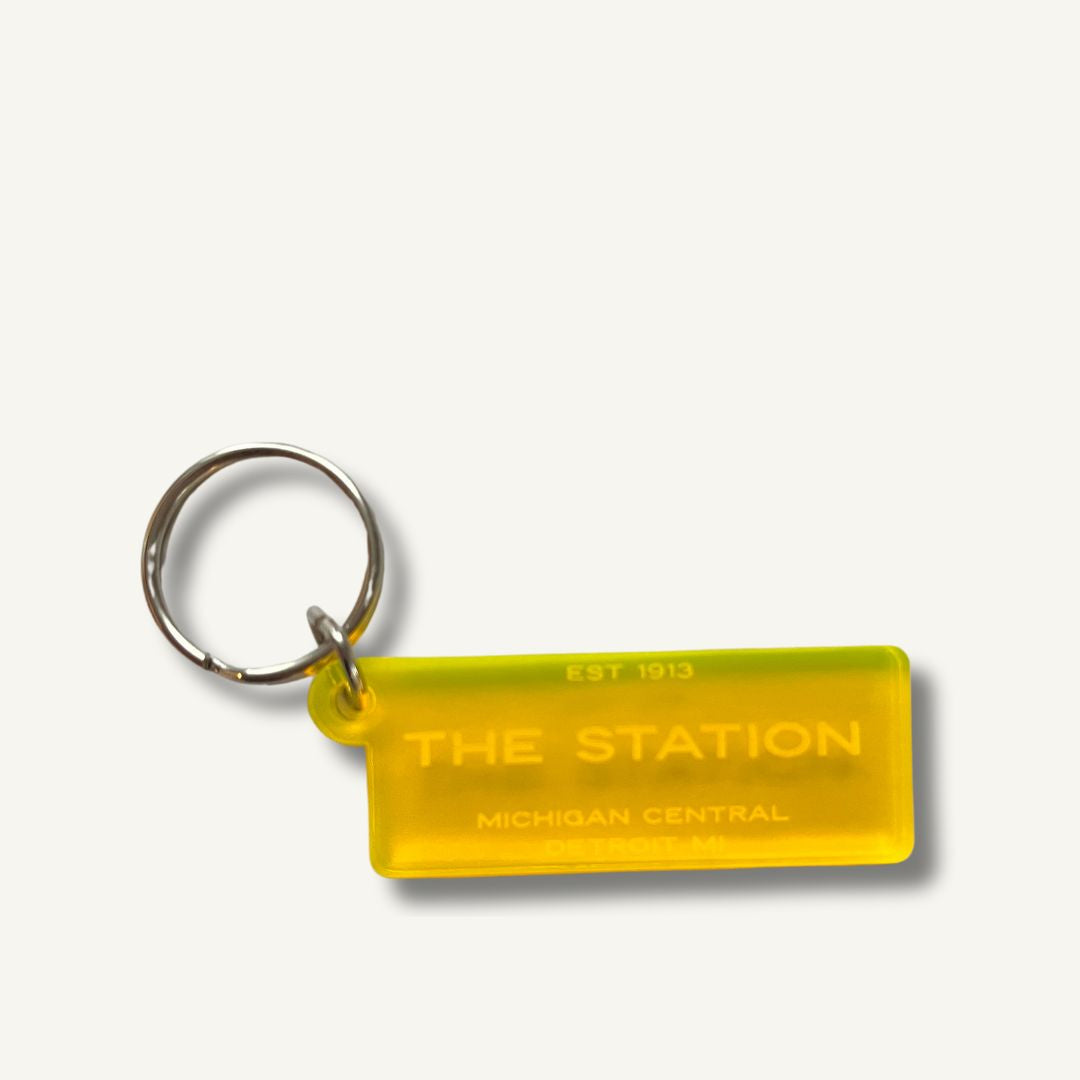 The Station Acrylic Keychain